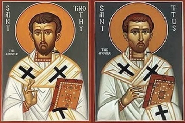 Ngày 26/1 – Thánh Timôthê và Titô – giám mục