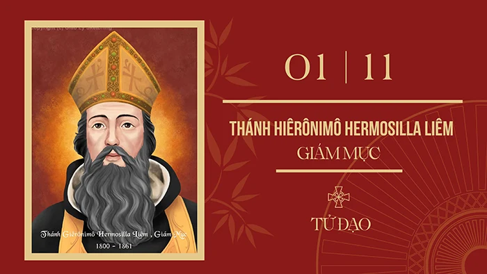 Ngày 1/11: Thánh Giêrôm Hermosilla Liêm (Vọng) – Giám mục (1800-1861), tử đạo