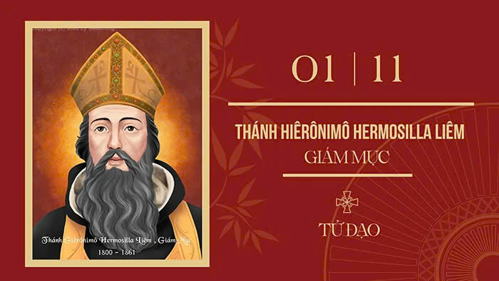 Ngày 1/11: Thánh Giêrôm Hermosilla Liêm (Vọng) – Giám mục (1800-1861), tử đạo