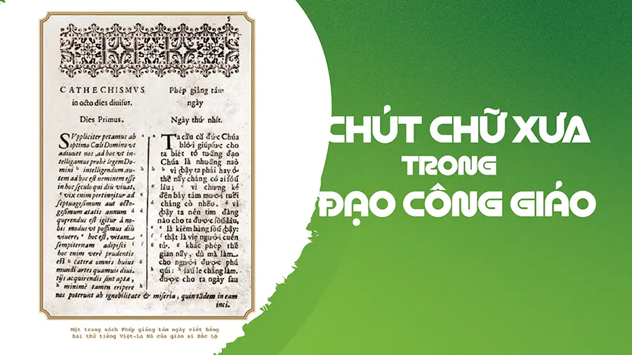 Chút chữ xưa trong đạo Công giáo