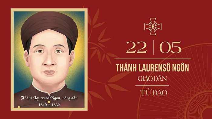Ngày 22/5: Thánh Đa-minh Ngôn – Giáo dân (1840-1862), tử đạo Việt Nam