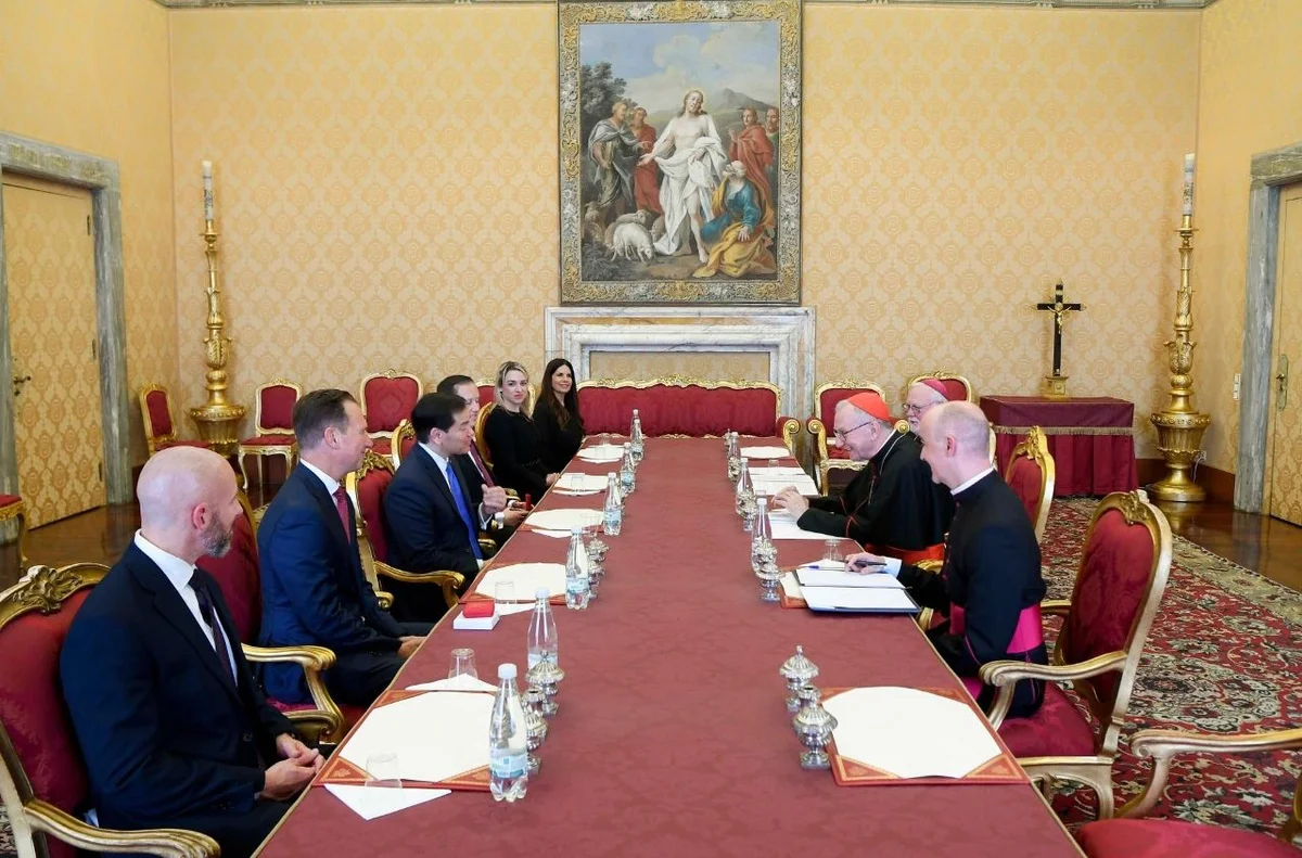 Phái đoàn Ngoại giao Mỹ gặp ĐHY Parolin và Ngoại giao Toà Thánh   (@Vatican Media)