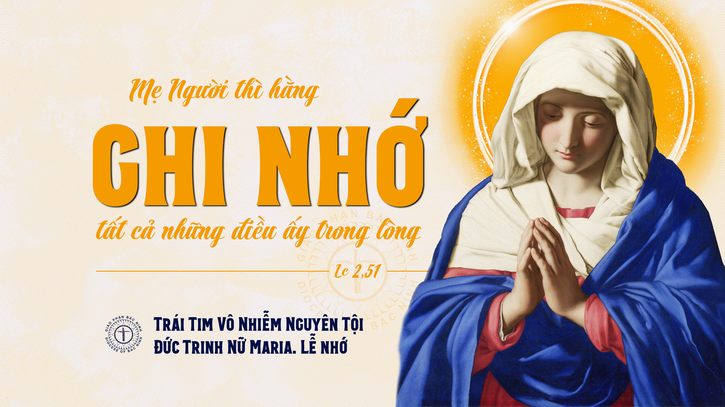 Thứ Bảy Tuần X Mùa Thường Niên: Trái Tim Vô Nhiễm Đức Mẹ