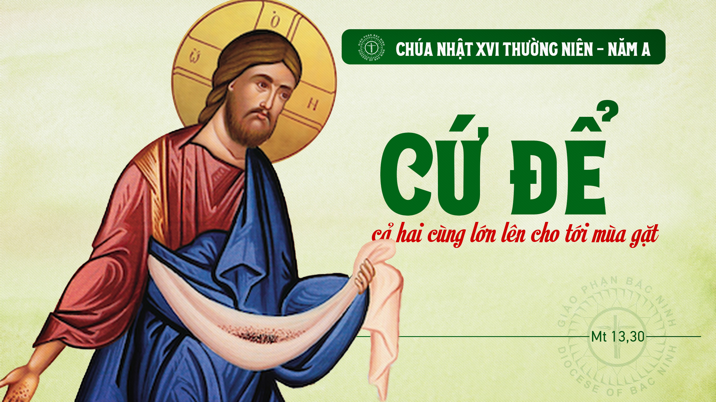 Chúa Nhật Tuần XVI - Mùa Thường Niên