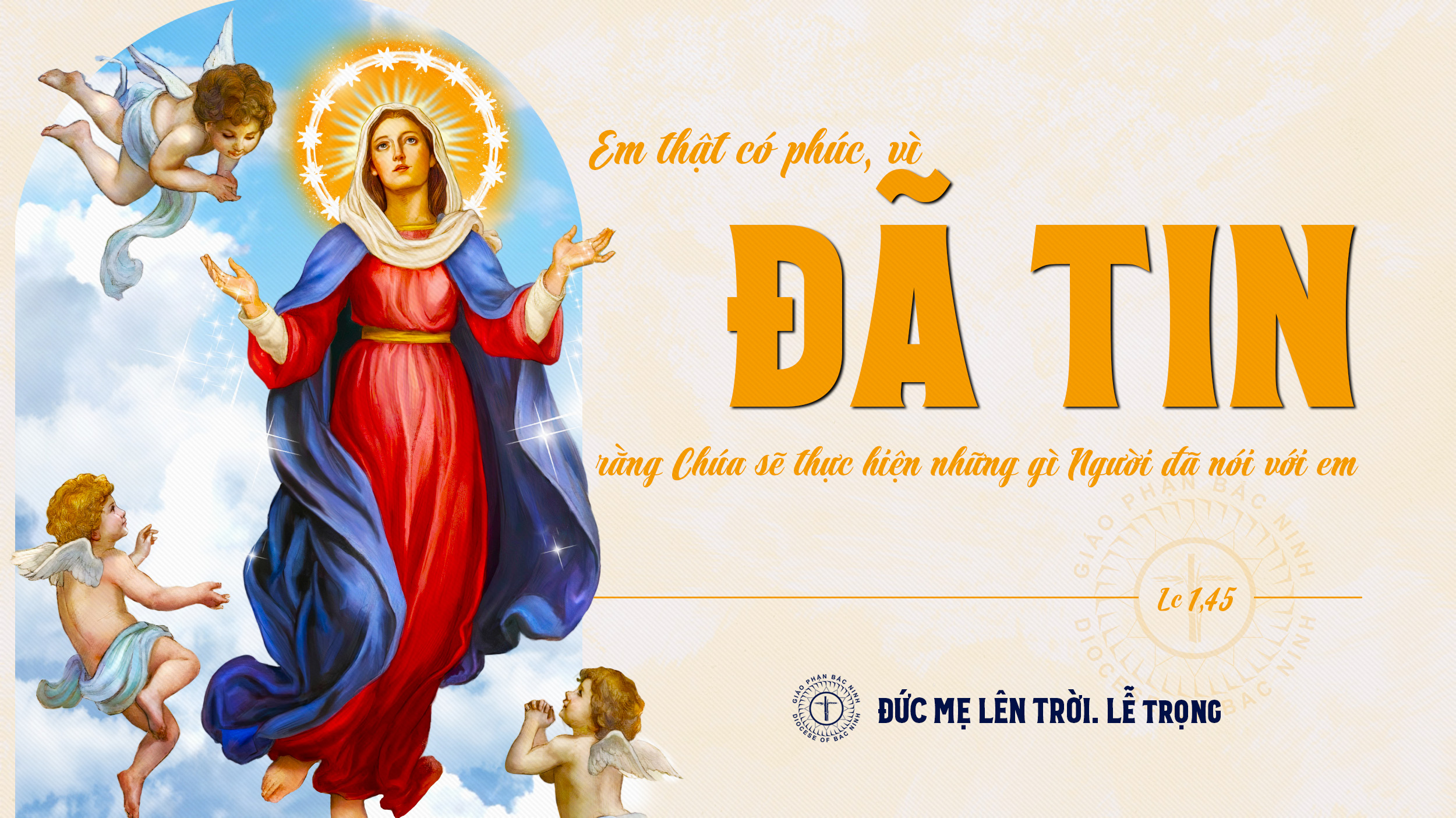 Ngài 15.8: Đức Mẹ Lên Trời, lễ trọng
